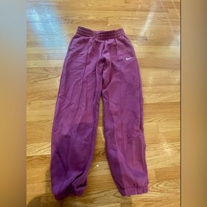 Nike purple sweatpants. Women’s S